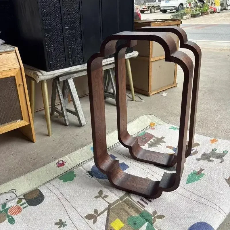 

Xiaoxuan оконное украшение для чайной комнаты, новая перегородка из цельного дерева в китайском стиле, гостиная, офис, вход, цветок