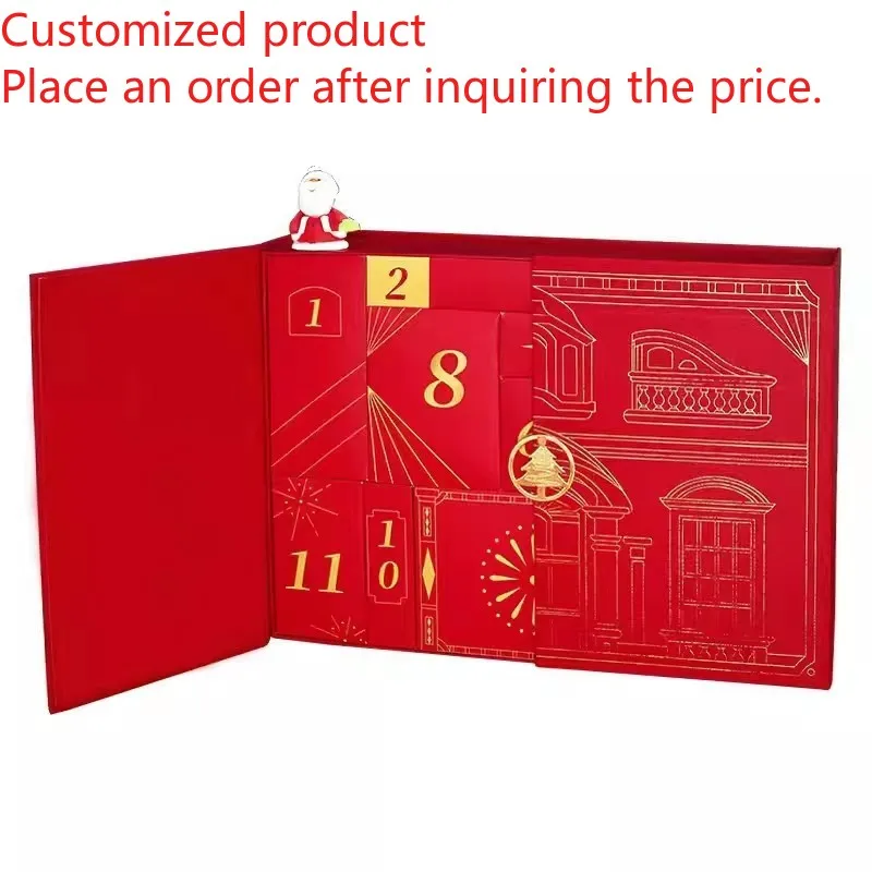 

Customized queryFactory Direct Sale Advent Calendar Box Eco Friendly Cardboard Box Advent Calendar for Gift and Cosmetic
