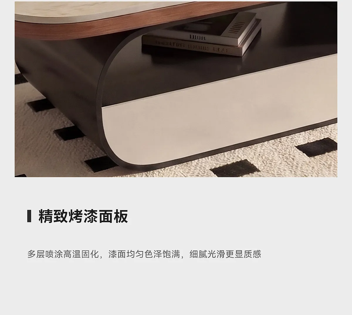 Storage Writing Side Table Luxury Modern Living Room Designer Organizer Drawers Coffee Table Moving Couchtisch Home Furniture