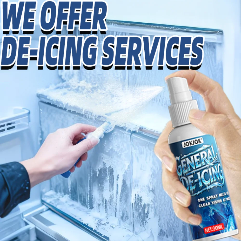 Car Deicer Spray Agent Windshield De-Icer Snow Melting Defrost Spray Trigger Spray Car Glass Deicer Ice Melting Spray