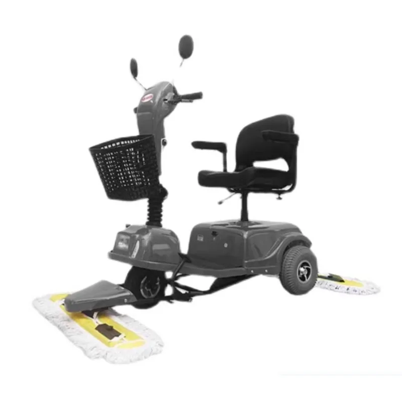 

Ride On Electric Duster Tractor Sweeper Floor Scrubber Mop For Warehouse Factory Workshop Commercial Cleaning Machine