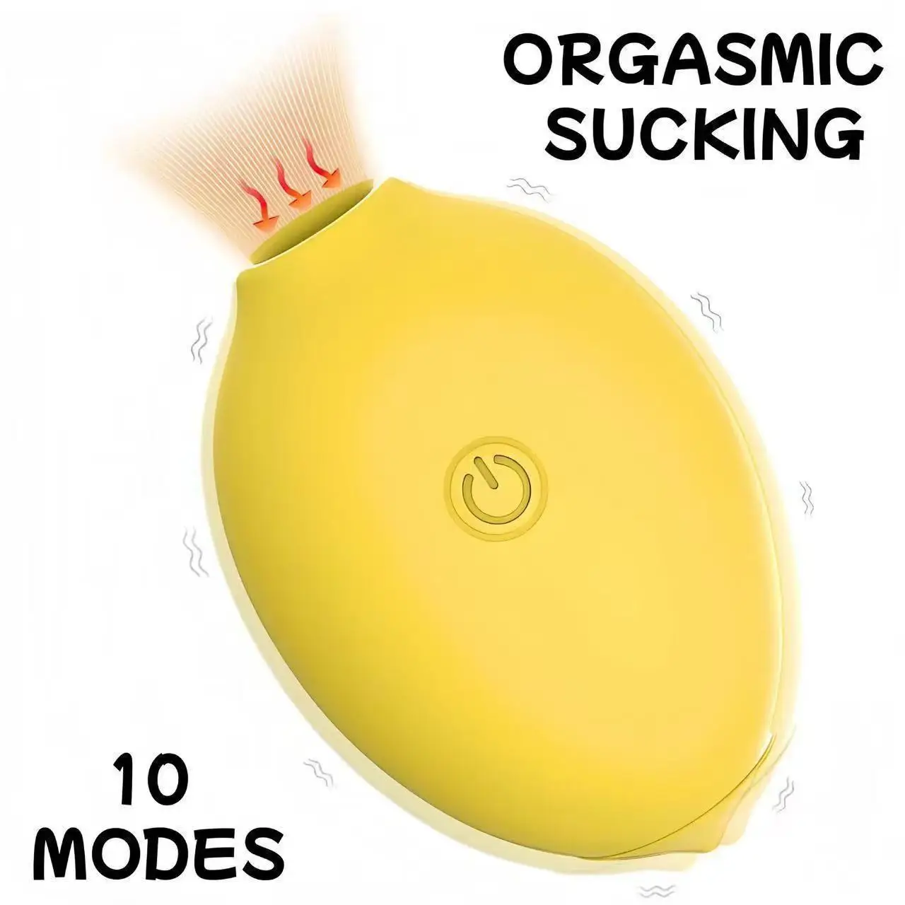 Lemon Sucking Clitoral Vibrator  Sex Toy for Womens Clit Sucking Licking Clitoral Nipple Sucker Vibrators for Female Couples view 2