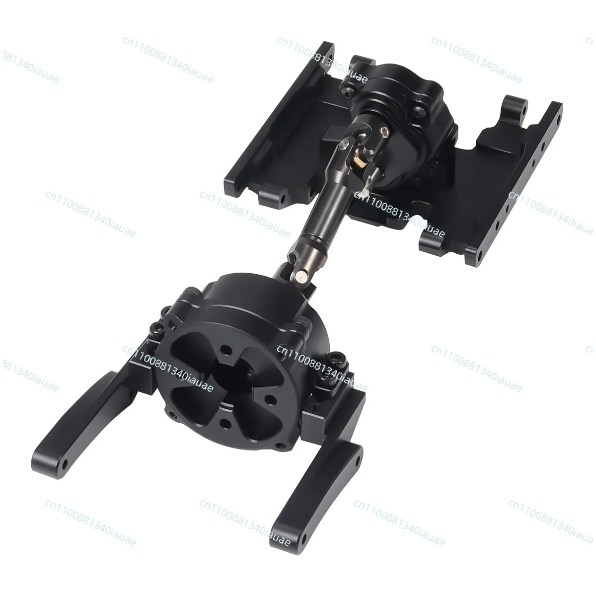 

1/10 Simulation Climbing Car SCX10 Front Chassis Frame Mid-Mounted Gearbox DIY Modification Kit