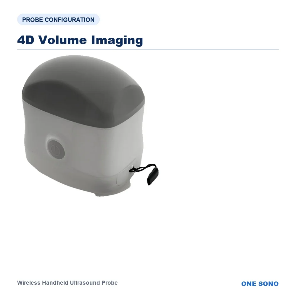 4DCV Wireless Handheld Ultrasound Probe, 4D Volume Convex Array, for Obstetrics, Abdomen