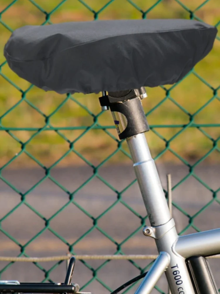 AliExpress NONE Bike Seat Cover Universal Bicycles Saddle Seat Cover Rain Protector Dust Proof Cushion Outdoor Waterproof Cycling Seat Cover