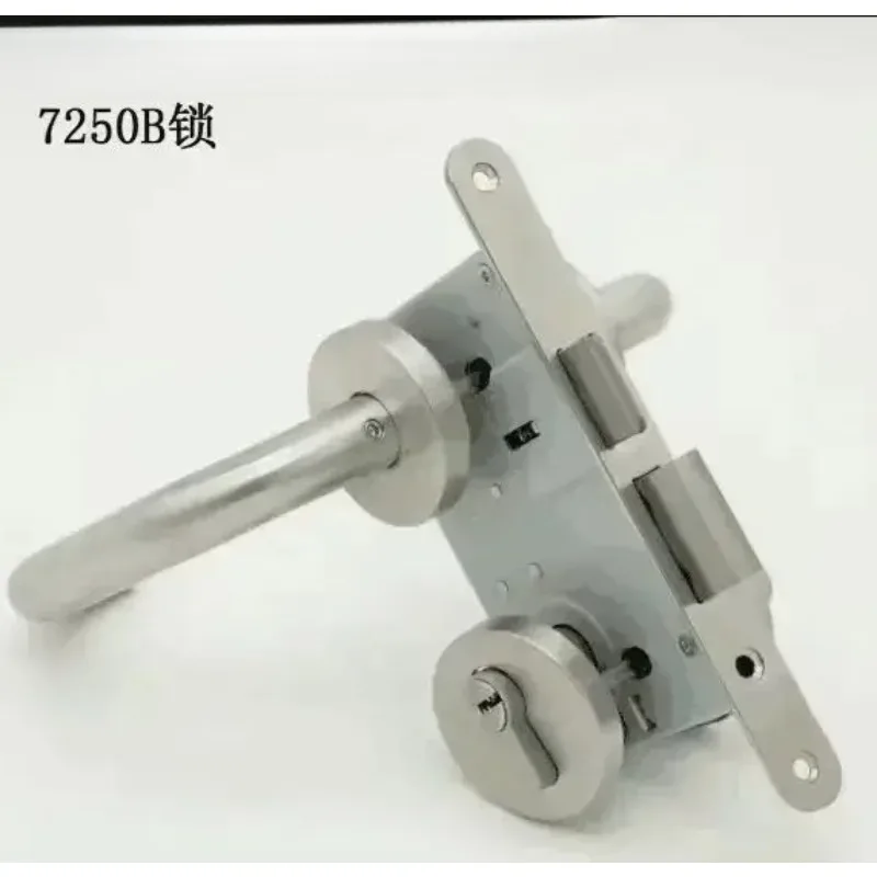 7250B Fireproof Split Lock Body Euro Standard Large Gourd Cylinder Hole 180*20 Stainless Steel Wooden Door Lock