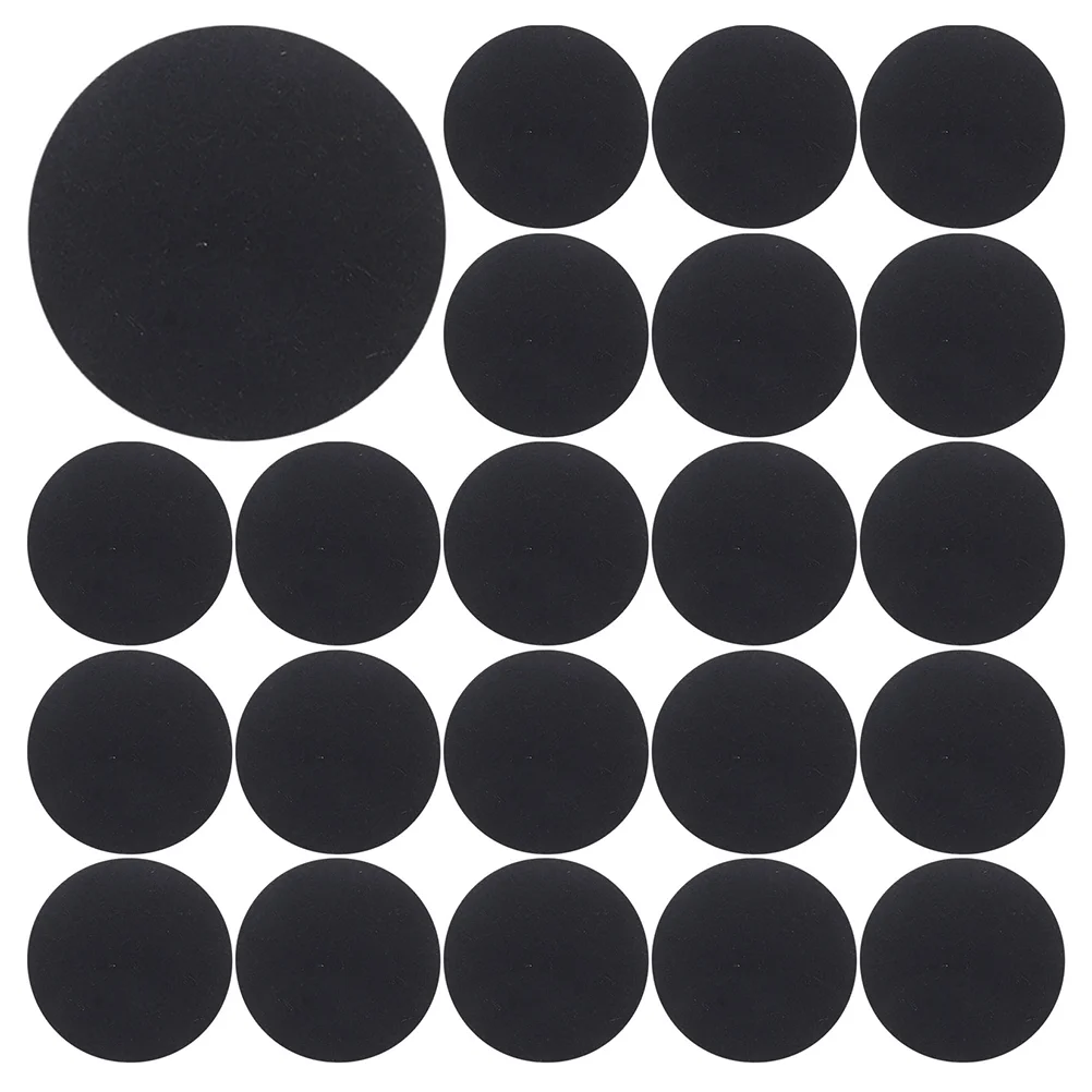 500 Pcs Dots Felt Patch Adhesive Patches White Circle Stickers DIY Circles Match Striker Paper with