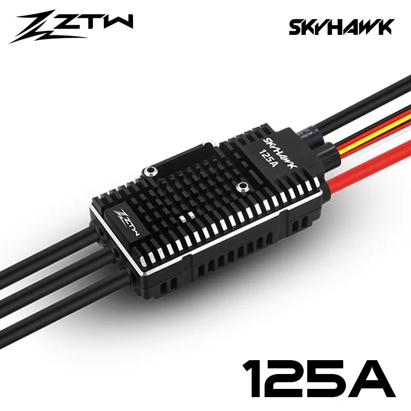 

ZTW 32-Bit Skyhawk 125A/155A ESC Telemetry 3-8S SBEC 6V/7.4V/8.4V 10A Speed Control For RC Airplane F3A F3C 500-600 Helicopter