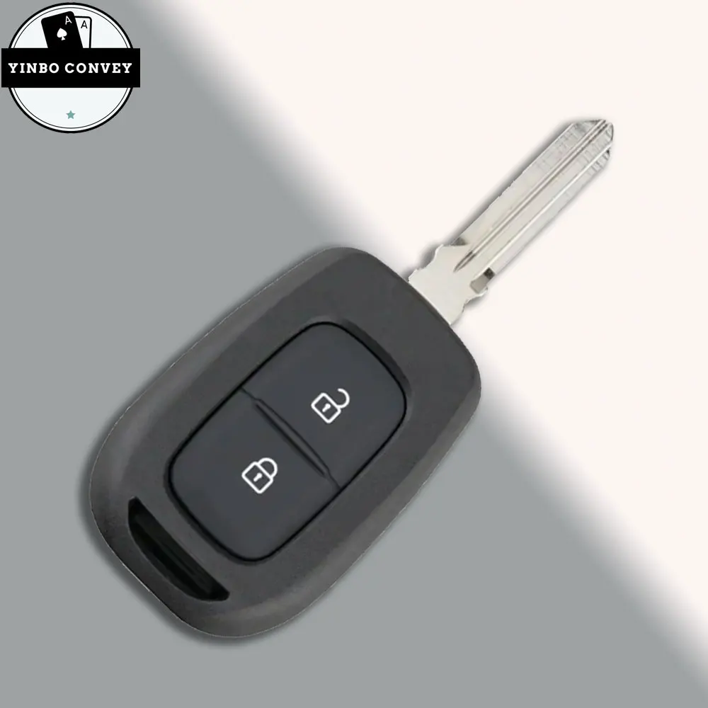 YINBO  2Buttons Car Remote Key PCF7961M With 4A Chip 433MHz Car Key For Renault Dacia Sandero Logan Lodgy Clio4 Master3