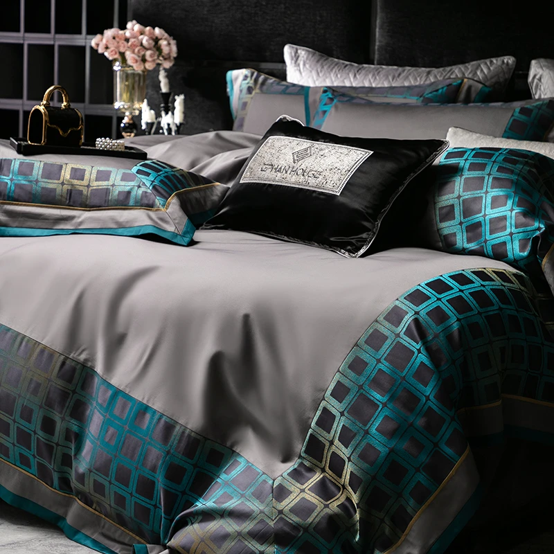 Deeo grijs patchwork dekbedove - Duvet Cover Sets With Zipper recensie en prijs