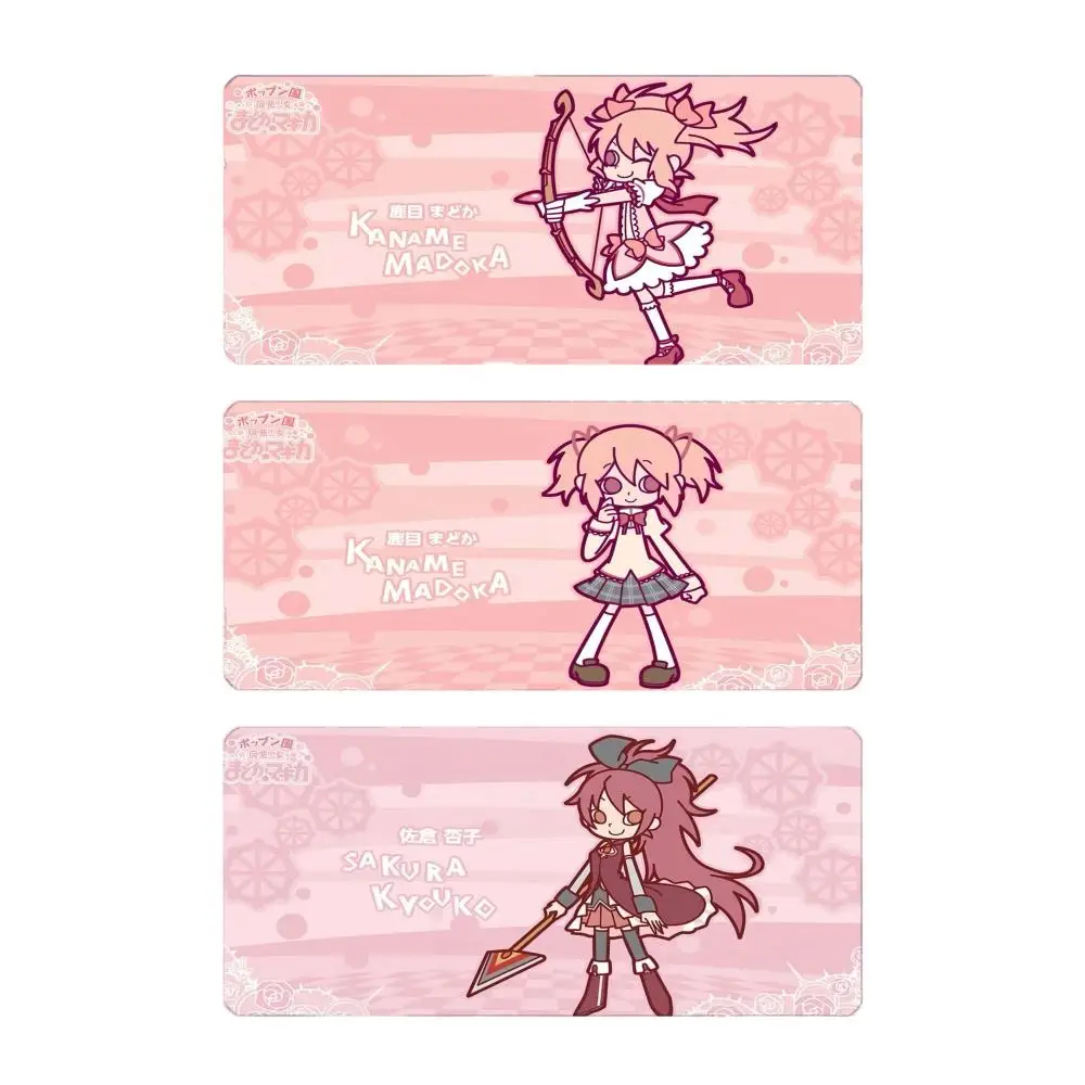 Anime Magical Puella Magi M-Madoka Magica Mouse Pad Large Gaming Mousepad with Stitched Edges Thickened Desk Mat PC