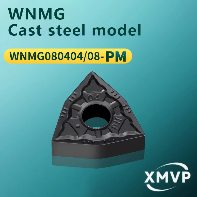 

Токарные пластины с ЧПУ в форме персика WNMG080404/08/12-PM специального качества из литой стали Головки инструментов в форме персика BP8118