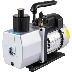 Vacuum Pump 5 CFM Dual Stage Refrigerant Vacuum Pump 1/2 HP Air Conditioner Refrigerant HVAC Air Tool