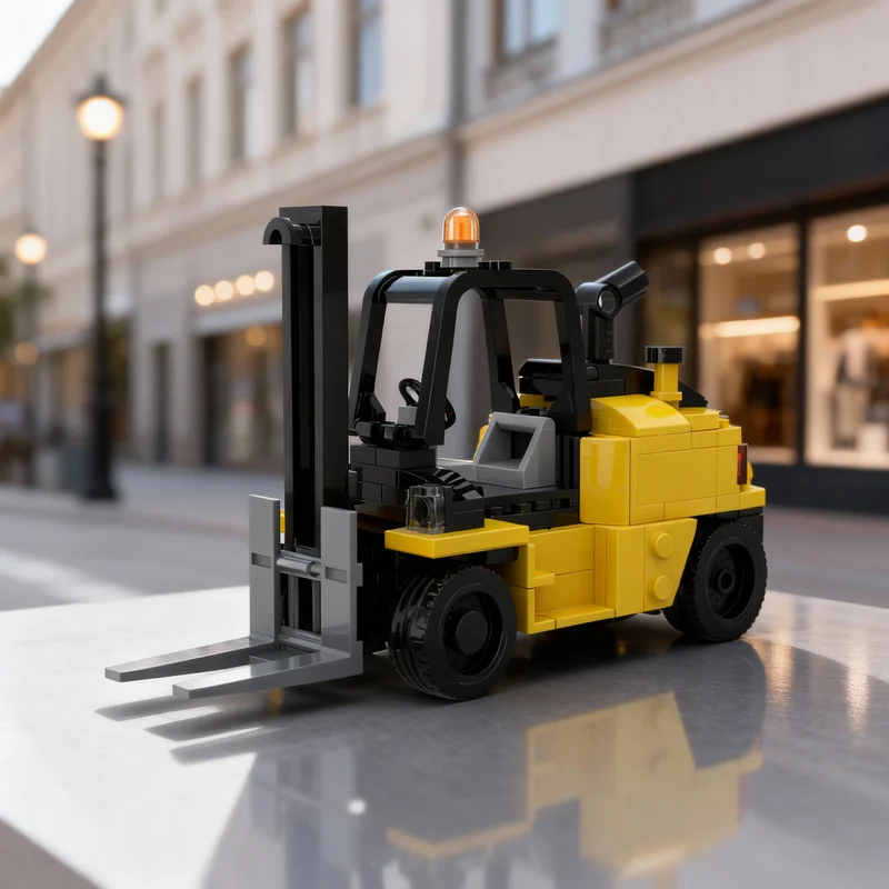 

Набор из 161 детали: Модель тяжелого городского погрузчика MOC, строительные блоки, подарок для самостоятельной сборки, креативный коллекционный декор, премиум-класс для взрослых и детей