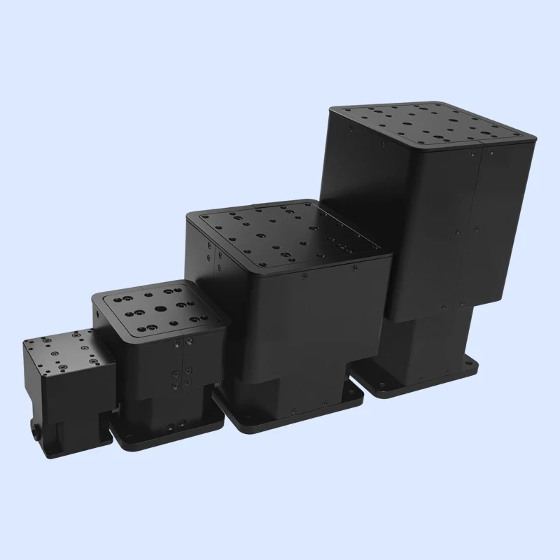 The travel range of the electric lifting platform is 100mm, 50mm, 20mm, and 15mm.