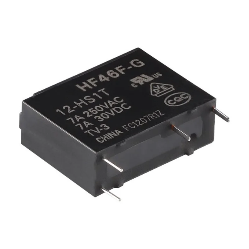5pcs HF46F-5-HS1 DIP4 HF46F/12/24-HS1 HF46F-G/5/12/24-HS1T HF46F/5/12/24-HS1T relay New accessories