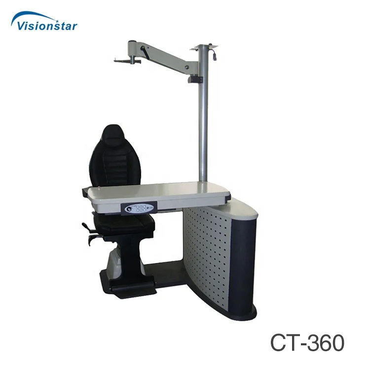 CE Approved CS-418 Optometry Refraction Combined Table Ophthalmic Examination Chair Unit