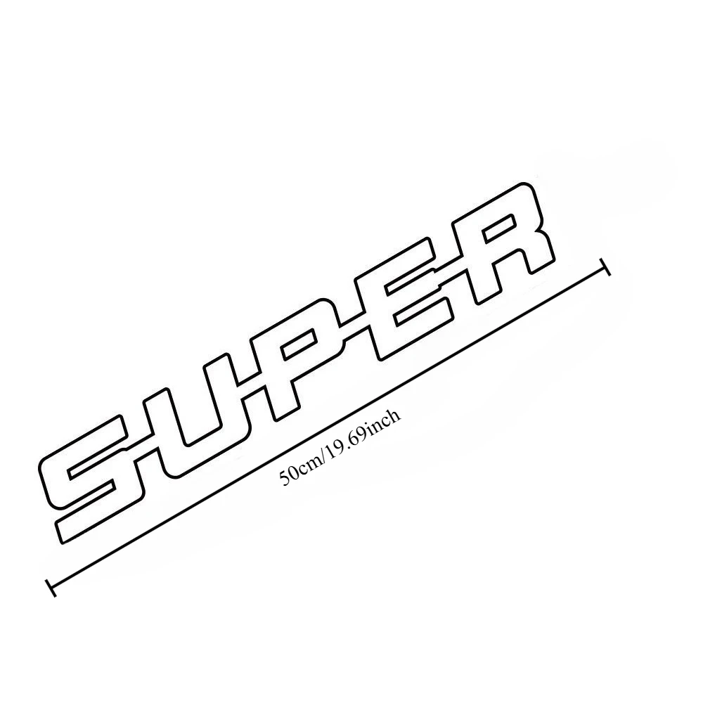 Suitable for Vinyl Film, Decorative Decal, Heavy Duty Truck, Semi-trailer, Automatic Accessories Car Sticker