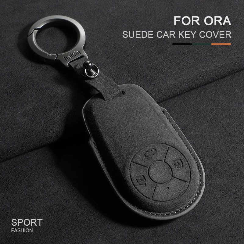 

Car Key Case Cover For Great Wall ORA Good Cat GT Lightning Cat Ballet Cat Key Protection Shell Fob Keychain Keyless Accessories