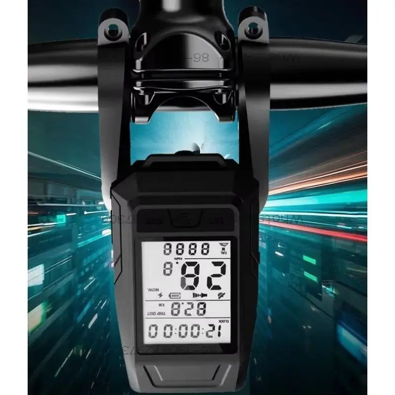 GPS Code Watch Horn 3-in-1 Night Riding Light Mountain Bike Long Battery Life Riding Light Riding Equipment