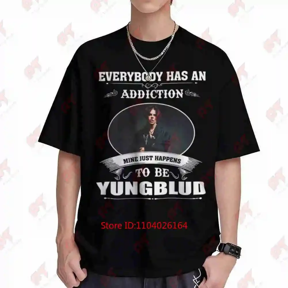 Yungblud Everyone Addiction Portrait Short Sleeve Tee 100% Cotton T-Shirt