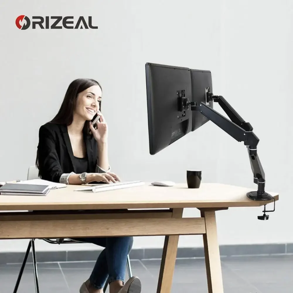 Großhandel Dual Screen Monitor Arm Ständer für PC Computer Spiel