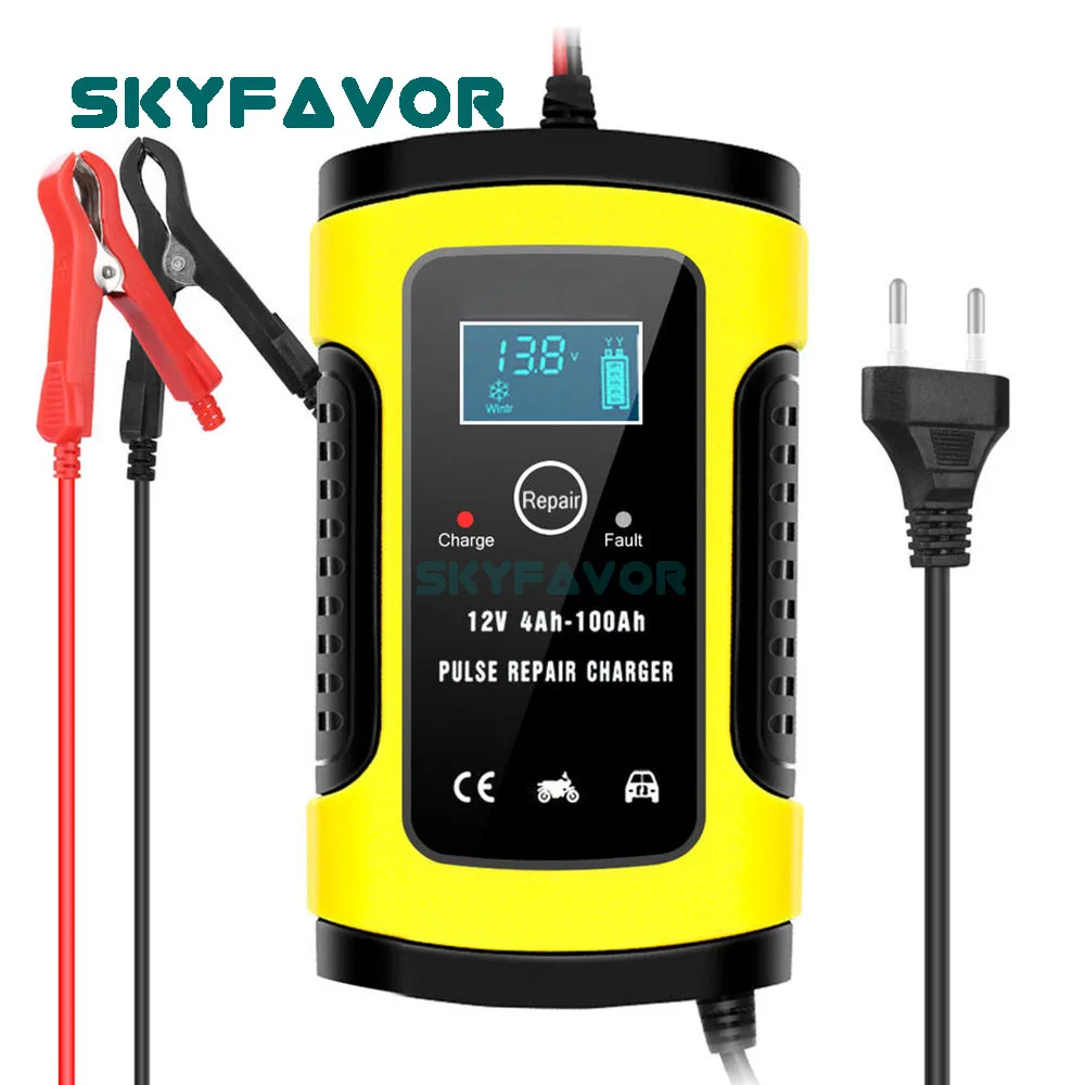 딥 사이클 젤 AGM 암 자동 펄스 수리 배터리 충전기, 12 V 5A 납산 배터리 충전기, 공장 가격