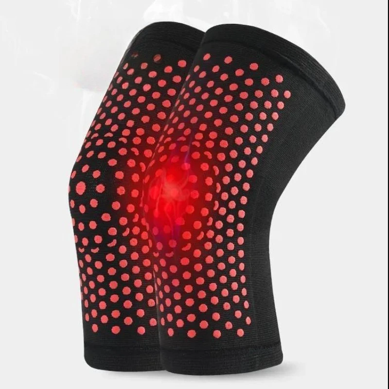 2 шт., самонагревающийся наколенник, теплый для лечения артрита, суставов, облегчение боли, пояс для восстановления после травм, поддержка наколенника, грелка для ног