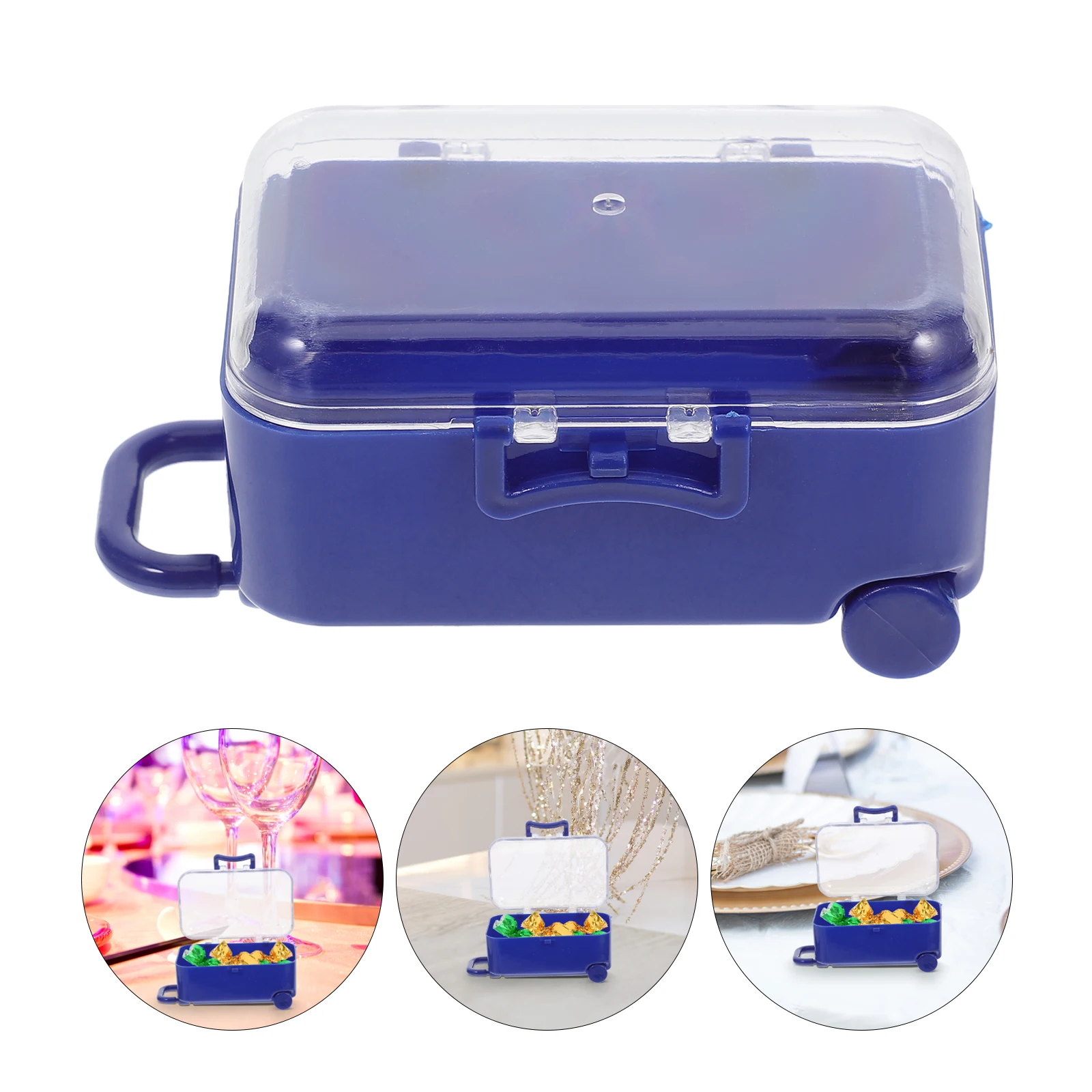 

Wedding Candy Box Packaging Suitcase Mini Suitcases for Party Favors Boxes Travel