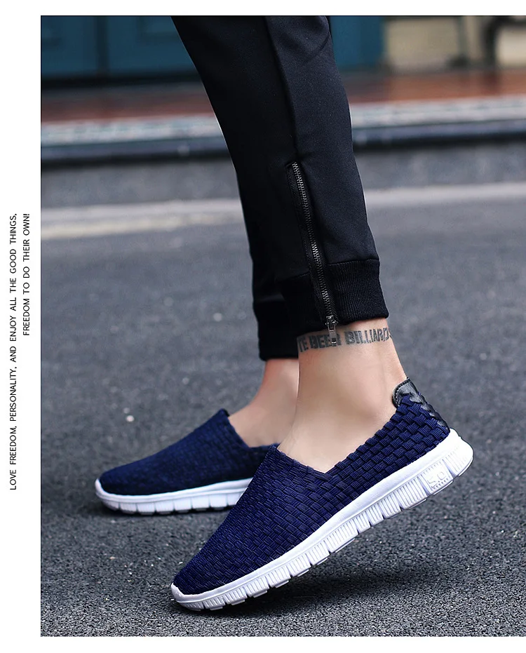 2021 New Spring Summer Casual Shoes for Woman Flat Soft Bottom Sneakers Breathable Mesh Shoes Woman Braided Shoes Zapatos Mujer