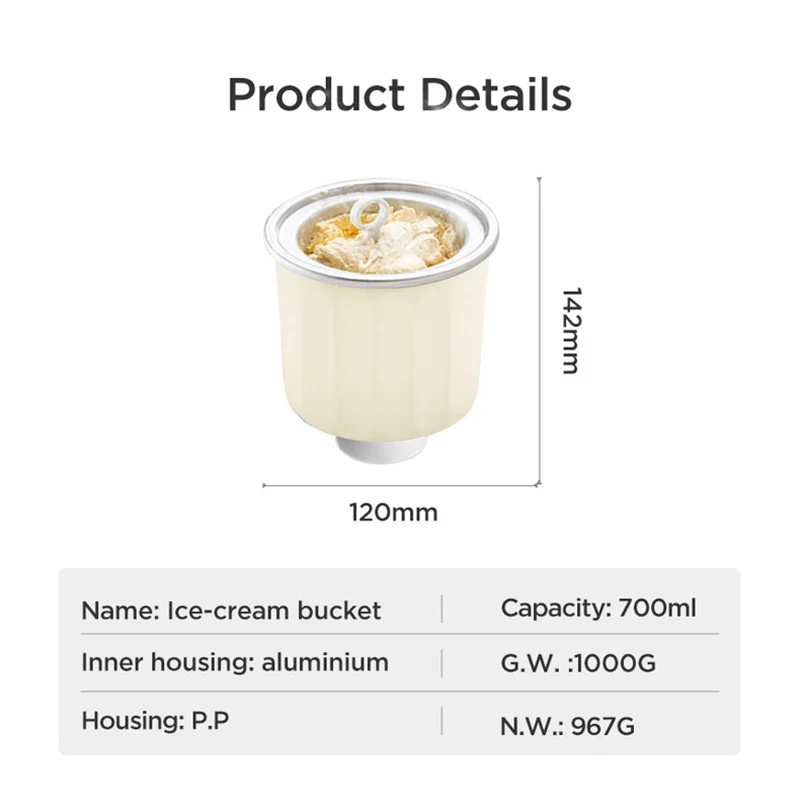 Petrus ZP020 Ice Cream Bucket,Bread Pan,Only Use for Petrus Bread Maker Machine