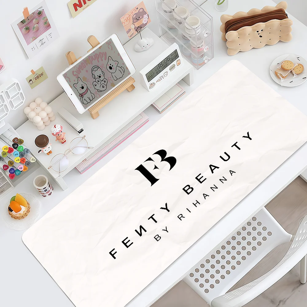 Mouse Pad MousePad Beauty Non-slip Lockedge Logo Office Student F-Fenty Gaming Thickened Large Writing Pad Cushion