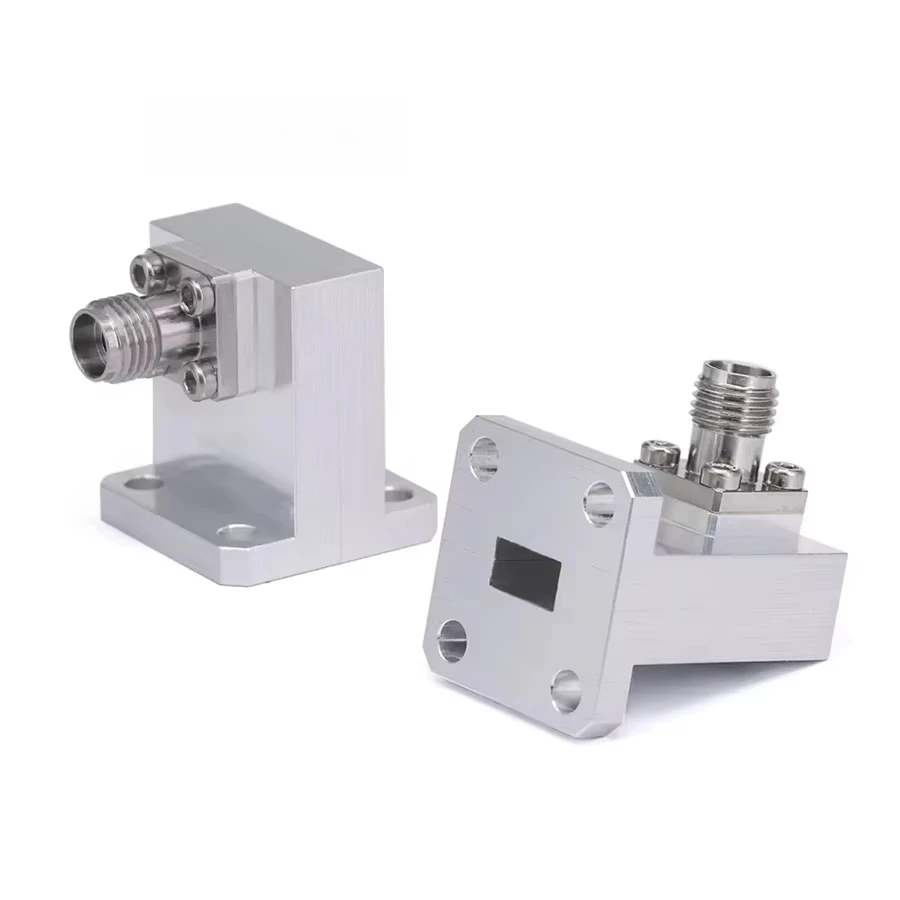

WR-28 to 2.92mm Female Right Angle Waveguide to Coax Adapters with UBR320 Flange Telecom Parts for 26.5-40GHz