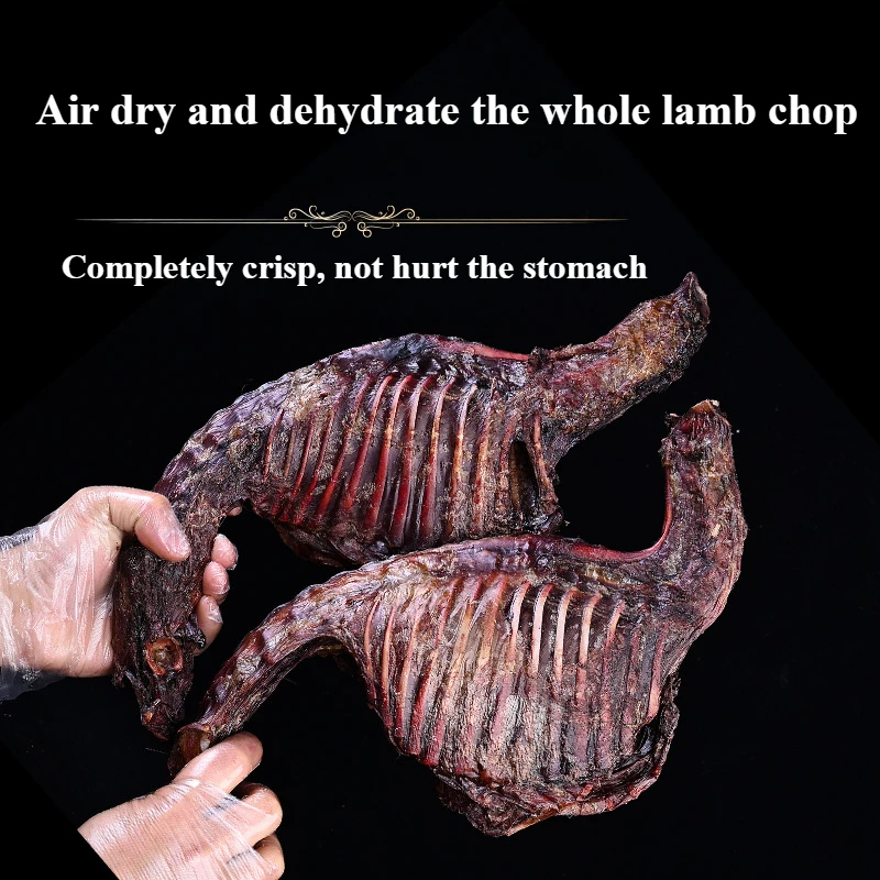 Dog snacks Grinding Stick Homemade Air Dried Lamb Chops Lamb Legs Small Pets Large Dog Training Bonus Dog Bones Pet Food