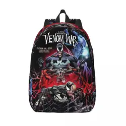 Custom Venom Wallpaper Laptop Backpack Women Men Casual Bookbag for School College Students Bags