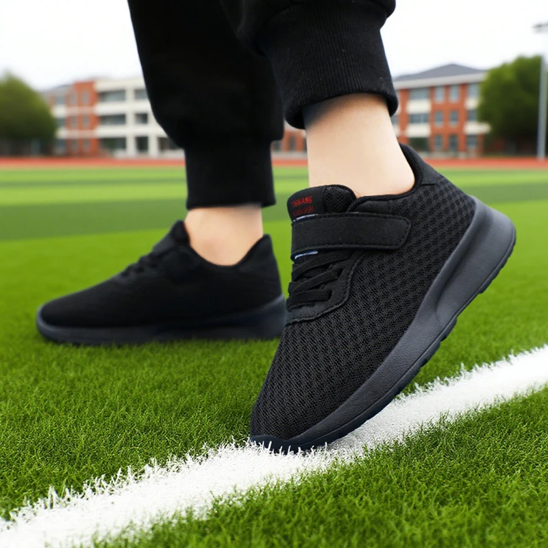 Mode Kinder Turnschuhe für Jungen Schule Laufen Mädchen Sport Tenis Herbst Atmungsaktive Freizeit Trainer Kinder Walking Schuhe