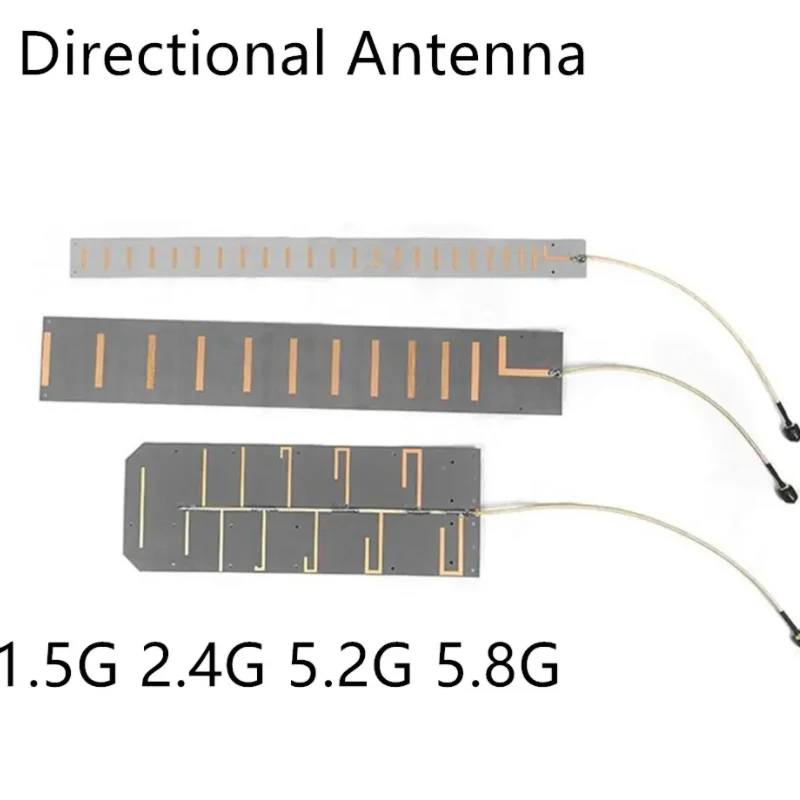 

2pcs PCB Directional Antenna 5.2G 5.8G 1.5G 2.4 for Anti Drone Module UAV Device WIFI Drone Extender Antenna Drone Defense