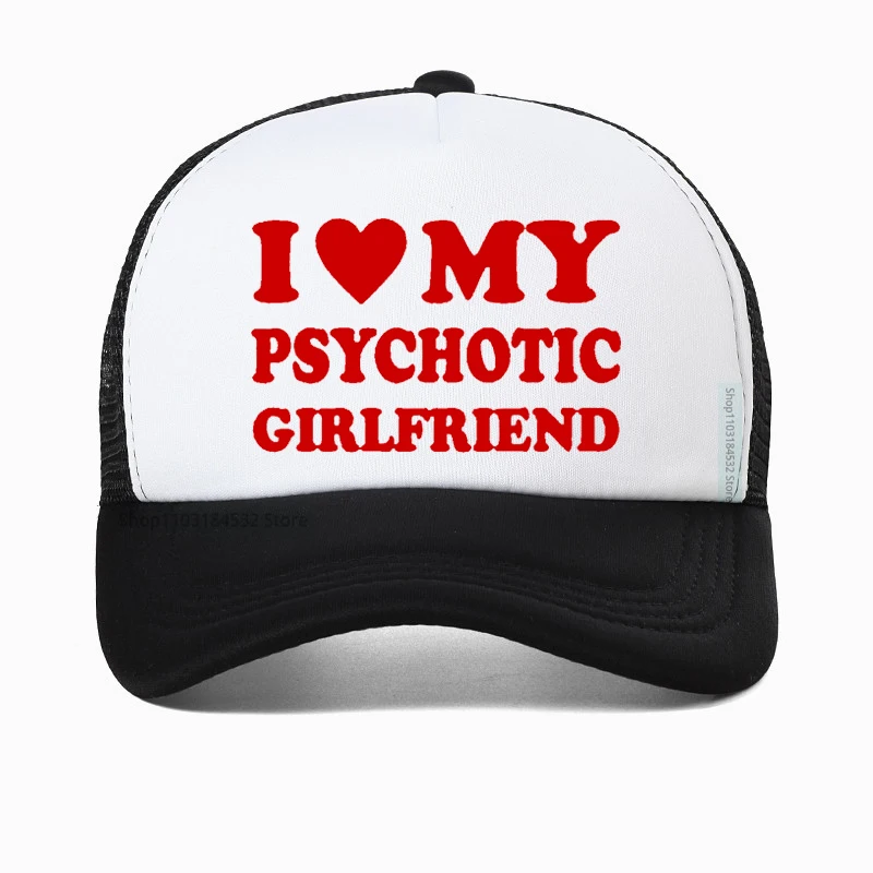 

Бейсболка в стиле хип-хоп с надписью «I Love My psytic Girl»