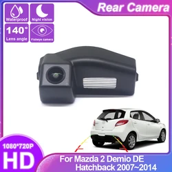 Car Rear View Back Up Reverse Parking Camera HD For Mazda 2 Demio Hatchback 2007 2008 2009 2010 2011 2012 2013 2014 Full HD CCD