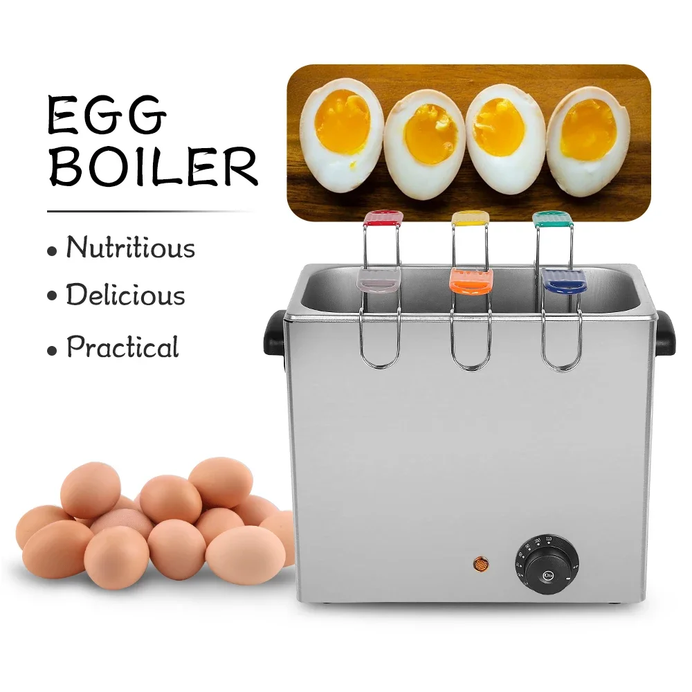 30 Pieces Commercial Electric Egg Boiler Multifunctional Egg Cooker Countertop Steamer Frying Eggs Boiled Cooker