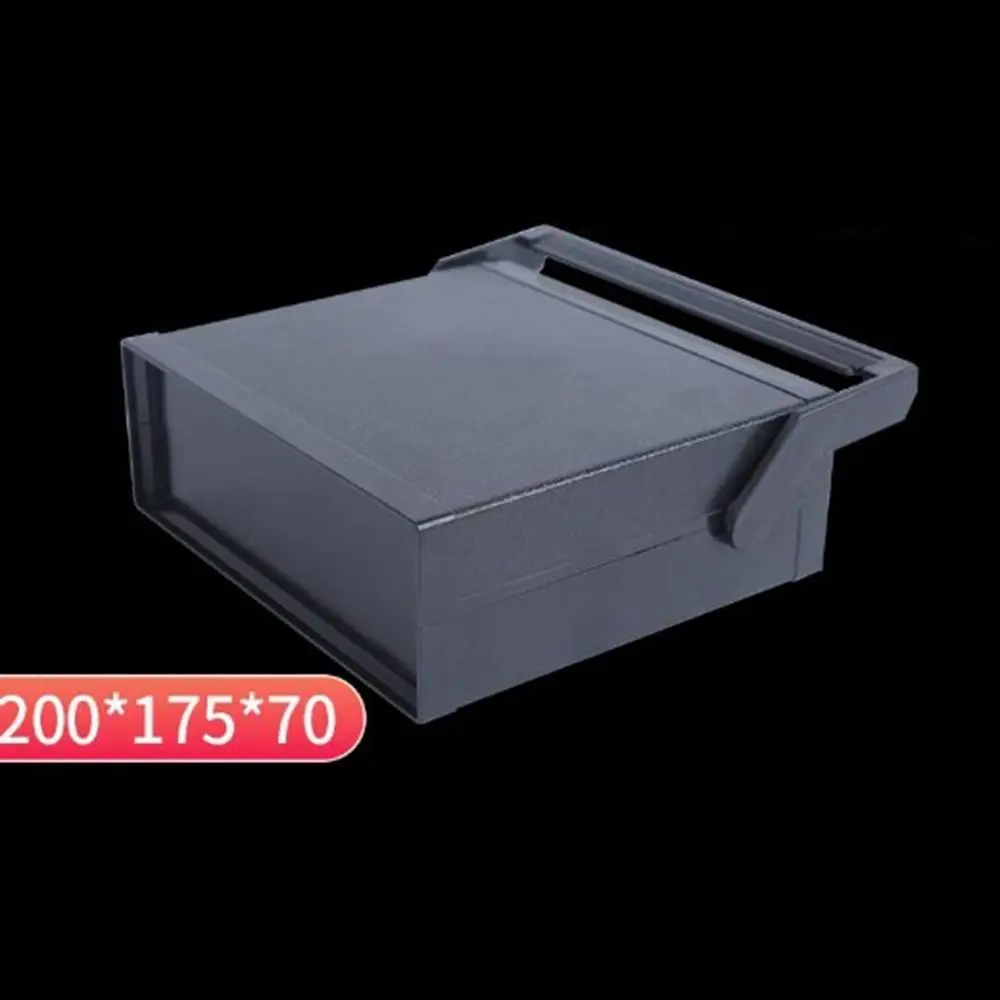 New ABS Plastic DIY Housing Instrument Case Waterproof Multicolors Electronic Project Box Grey USB Power Junction Box