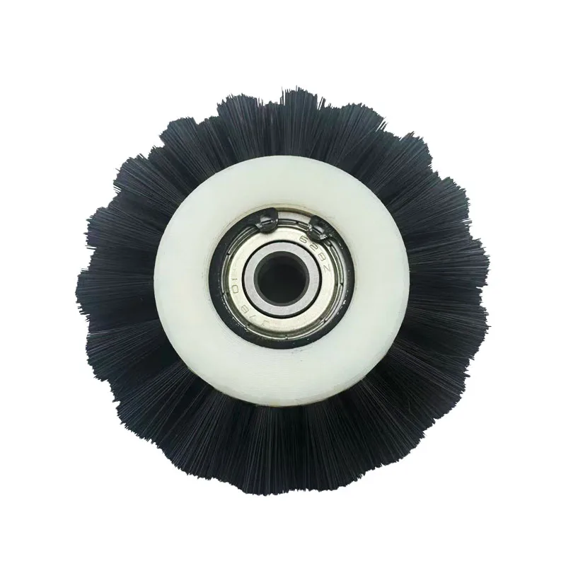 1 Piece Brush Wheel 65X27X8MM For Die Cutting Machine parts Black Hard Brush
