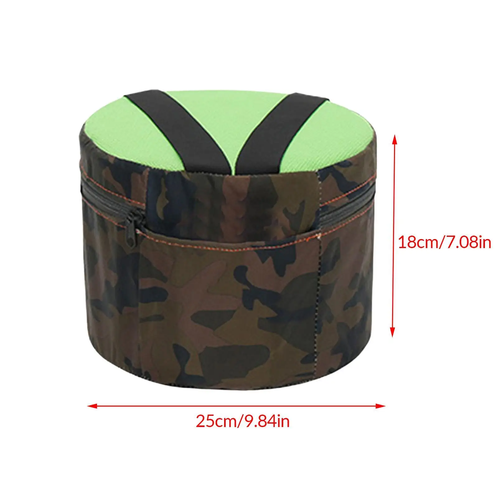 Elastic Strap Gardening Stool Chair Washable Cushion Outdoor Work Seat for Farming Fishing and Plant Care - view 3