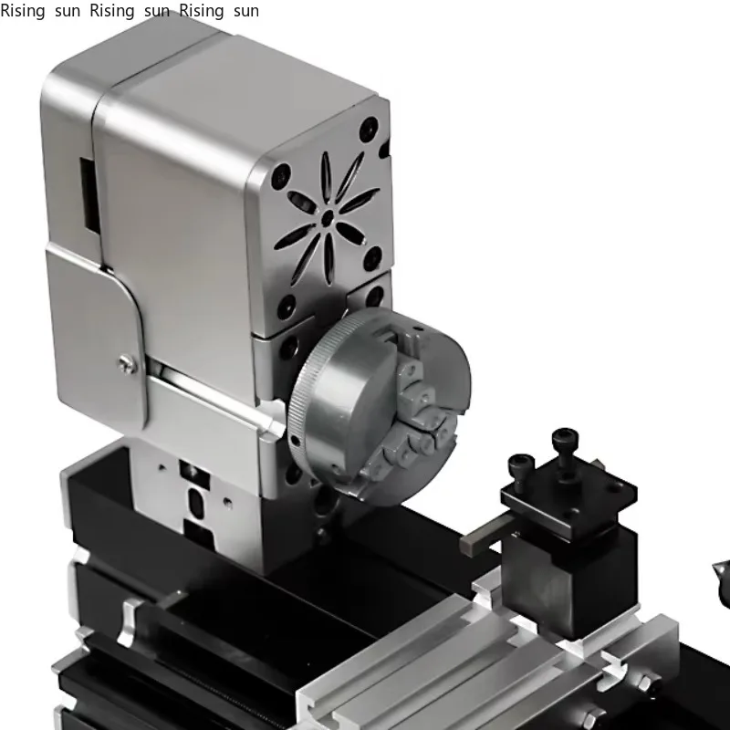 

New 50mm Center Distance Enhanced Miniature Metal Lathe for Hobby Model Wood Working
