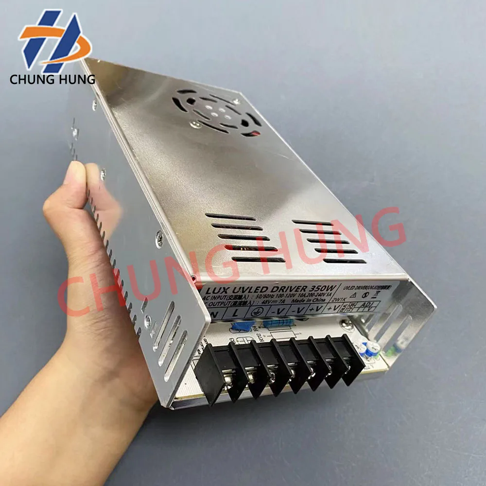 

350W 48VDC Output 7A UV Curing Lamp High Efficiency LED Driver Power Supply Adapter Special For Flatbed Printer Electric Box