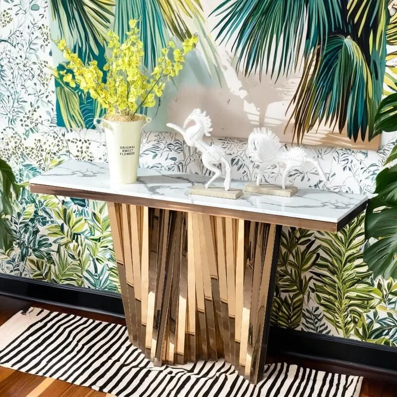 

tu-Elegant and Functional Console Table for Stylish Home Living Room Decor@