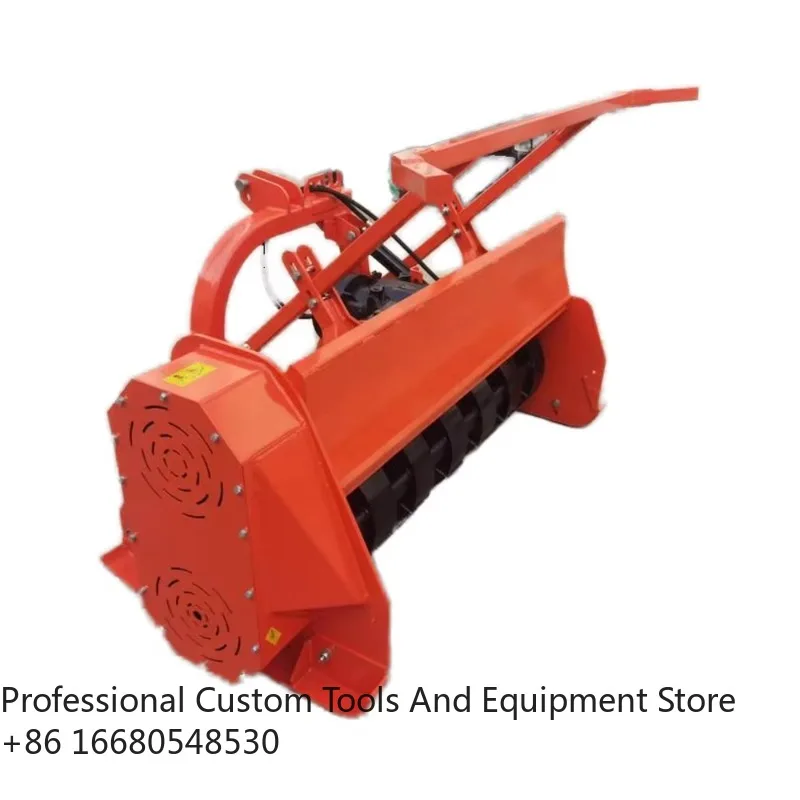 HotHeavy TFM140 Forestry Mulcher for Tractors  Cutting Width | Petrol Powered Mulching Machine for Farm & Forest Land Cleari