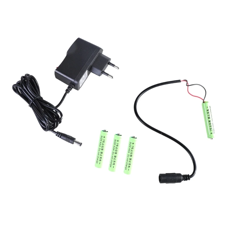 Continuous Power Supply Adapter For 6V Electronic Devices Using 3A LR03 Batteries Converters Unique Battery Eliminators  D2RC
