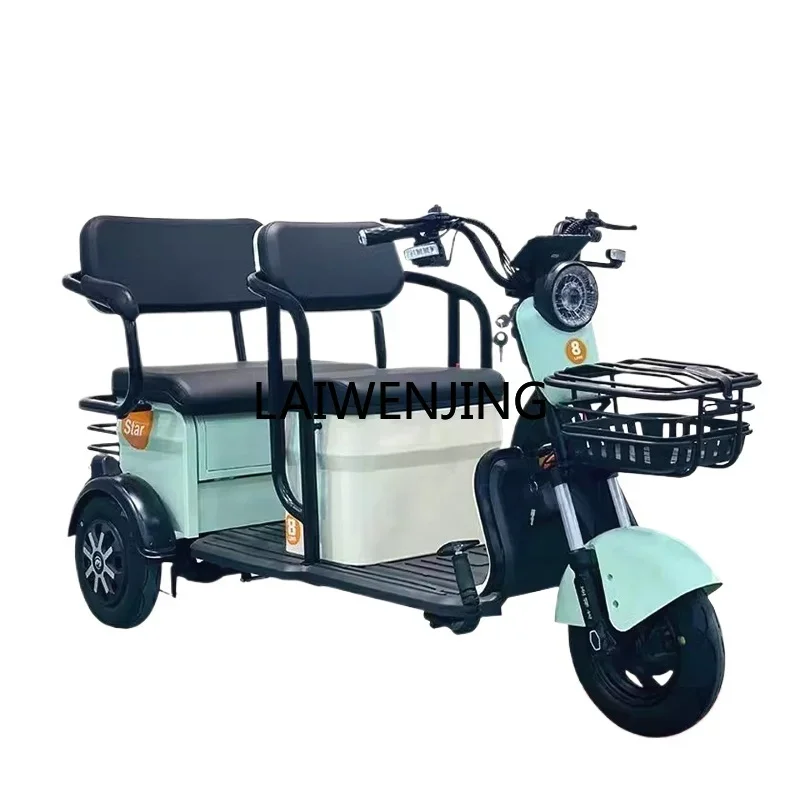 

HLZ new electric tricycle with shed