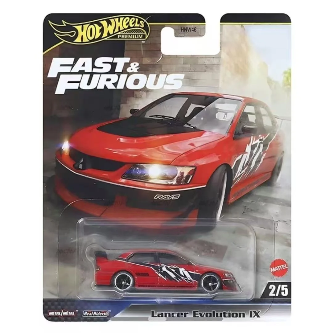Mattel Hot Wheels 2025 nouveau modèle haute vitesse série rapide et furieuse modèle de voiture en alliage Honda Civic Porsche 911Rs Tpypta Chaser modèle statique cadeau de voiture pour enfants 1/64 Lamborghini cadeau en alliage Miniature